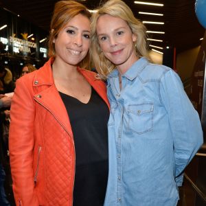 Léa Salamé enceinte et Vanessa Burggraf - Michaël Gregorio fête ses 10 ans de carrière avec son spectacle "J'ai 10 ans!" à l'AccorHotel Arena à Paris, le 16 décembre 2016. © Coadic Guirec/Bestimage