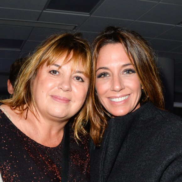 Michèle Bernier et Virginie Guilhaume - Michaël Gregorio fête ses 10 ans de carrière avec son spectacle "J'ai 10 ans!" à l'AccorHotel Arena à Paris, le 16 décembre 2016. © Coadic Guirec/Bestimage