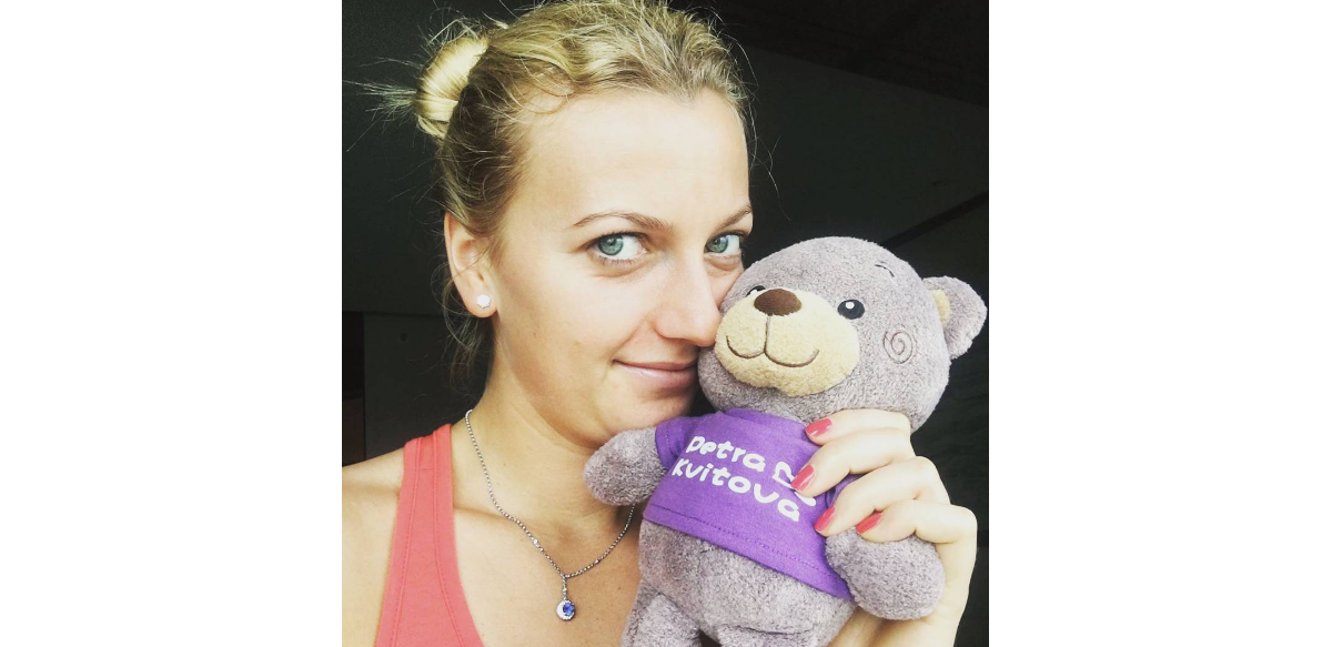 Photo Petra Kvitova pose sur Instagram. Purepeople