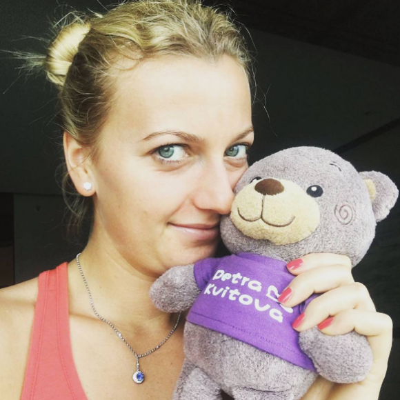 Petra Kvitova pose sur Instagram.