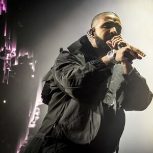 Le rappeur Drake en concert au Air Canada Centre à Toronto. Le 31 juillet 2016 