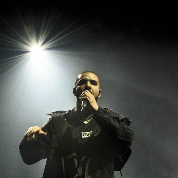 Le rappeur Drake en concert au Air Canada Centre à Toronto. Le 31 juillet 2016 