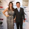 Alan Thicke (le pere de Robin Thicke) et sa femme Tanya Callau - Soiree "EXPERIENCE-East Meet West" organisée par "The Beverly Hills Chamber of Commerce" à Beverly Hills, le 5 fevrier 2014.
