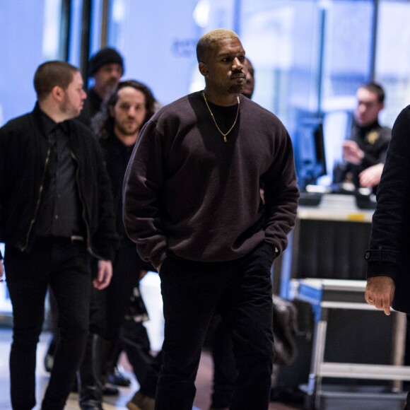 Kanye West à la Trump Tower à Manhattan, New York, le 13 décembre 2016.