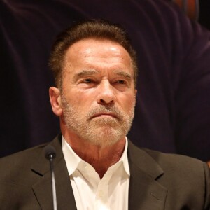 Arnold Schwarzenegger lors du Arnold Classic Europe 2016 à Barcelone le 23 septembre 2016.