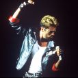  George Michael en concert à Londres, en 1988.   