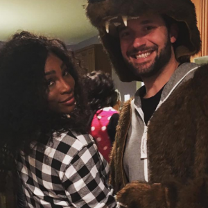 Serena Williams et son fiancé Alexis Ohanian, novembre 2016.