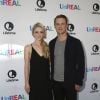Johanna Braddy et son fiancé Freddie Stroma à la première du film 'UnREAL' à Los Angeles, le 4 juin 2016
