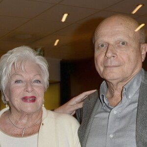 Exclusif - Laurent Petitgirard, Line Renaud et Bernard Stora - Avant-première du téléfilm " La Douce Empoisonneuse " à la Sacem à Neuilly/Seine le 1er décembre 2014. Ce téléfilm sera diffusé sur Arte le 12 décembre 2014