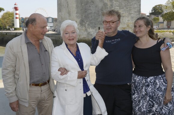 Bernard Stora, Line Renaud, Dominique Besnehard, Barbara Bolotner - 16ème Festival de la Fiction TV à La Rochelle, le 12 septembre 2014