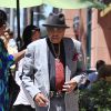 Joe Jackson se rend chez le docteur accompagné de sa femme Katherine Jackson à Beverly Hills, le 17 août 2016