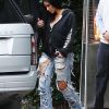Kim Kardashian se promène à Bel Air. Los Angeles, le 4 janvier 2017.