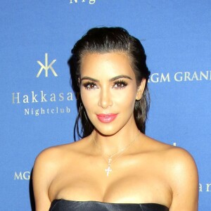 Kim Kardashian à la soirée du Hakkasan Night Club au MGM Grand Hotel & Casino à Las Vegas, le 23 juillet 2016