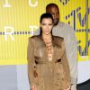Kim Kardashian (enceinte) et Kanye West à la Soirée des MTV Video Music Awards à Los Angeles le 30 aout 2015. © CPA/Bestimage
