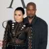 Kim Kardashian (enceinte) et Kanye West à la soirée des CFDA Fashion Awards 2015 à New York. Le 1er juin 2015