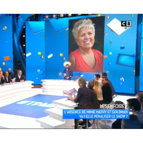 Capucine Anav a été renvoyée du plateau de TPMP par Cyril Hanouna le 6 janvier 2017 après une mauvaise blague sur Mimie Mathy...