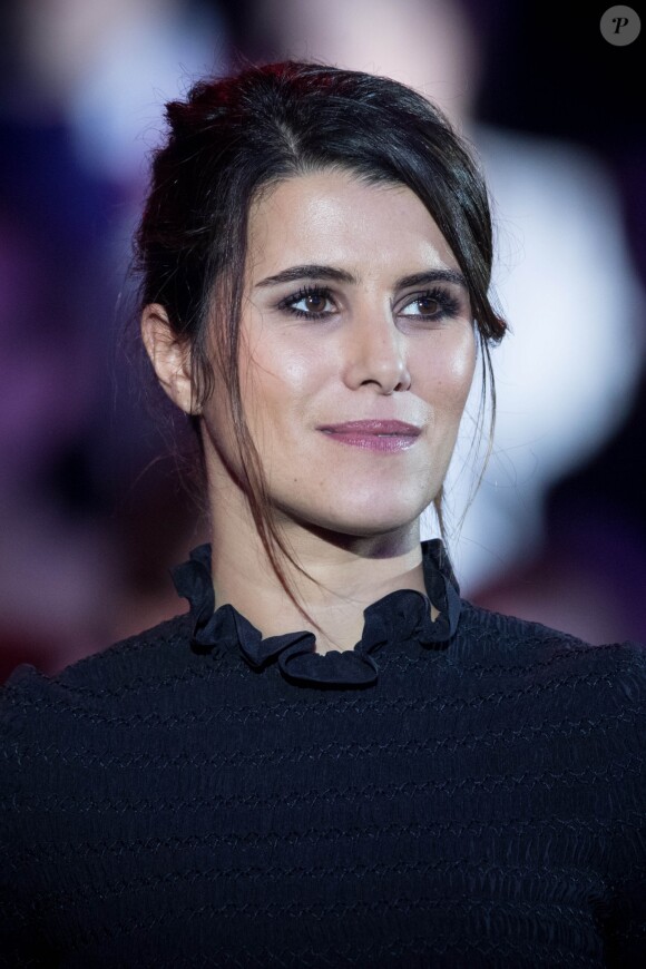 Exclusif - Karine Ferri lors de la soirée hommage Grégory Lemarchal : Dix ans après, l'histoire continue, le 7 janvier 2017 au Zénith de Paris et sur TF1 (réalisation DMLS TV), au profit de la construction d'une maison d'accueil pour les patients atteints de la mucoviscidose. © Cyril Moreau/Bestimage