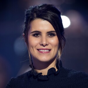 Exclusif - Karine Ferri lors de la soirée hommage Grégory Lemarchal : Dix ans après, l'histoire continue, le 7 janvier 2017 au Zénith de Paris et sur TF1 (réalisation DMLS TV), au profit de la construction d'une maison d'accueil pour les patients atteints de la mucoviscidose. © Cyril Moreau/Bestimage