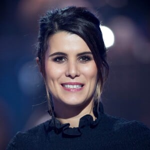 Exclusif - Karine Ferri lors de la soirée hommage Grégory Lemarchal : Dix ans après, l'histoire continue, le 7 janvier 2017 au Zénith de Paris et sur TF1 (réalisation DMLS TV), au profit de la construction d'une maison d'accueil pour les patients atteints de la mucoviscidose. © Cyril Moreau/Bestimage