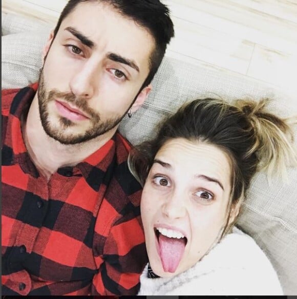 Camille Lou et son petit ami sur Instagram, janvier 2017