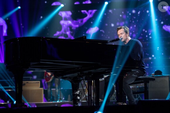 Exclusif - David Hallyday - Enregistrement de l'émission "Cette Soirée Là, la suite" au Zénith de Paris le 8 et 9 janvier 2017. © Cyril Moreau - Veeren Ramsamy / Bestimage