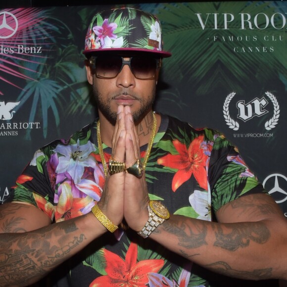 Concert de Booba au Vip Room de Cannes. Le 19 mai 2014.