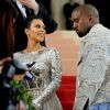 Kim Kardashian et son mari Kanye West - Soirée Costume Institute Benefit Gala 2016 (Met Ball) sur le thème de "Manus x Machina" au Metropolitan Museum of Art à New York, le 2 mai 2016.