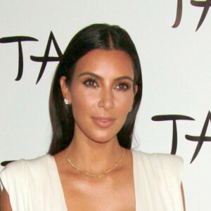 Kim Kadarshian - Kanye West et sa femme Kim Kadarshian (robe Alexandre Vauthier, chaussures Givenchy) vont passer la soirée au TAO Nightclub au Venetian à Las Vegas, le 24 octobre 2014.