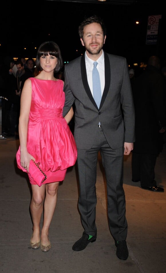 Dawn Porter et Chris O'Dowd à New York en mars 2012.