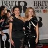 Dannii Minogue et sa soeur Kylie Minogue - Soirée des "Brit Awards 2014" en partenariat avec MasterCard à Londres, le 19 février 2014.