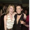 Kylie et Dannii Minogue à Paris en 2001