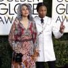 Pharrell Williams, Mimi Valdes - 74e édition des Golden Globe Awards à Beverly Hills, le 8 janvier 2017. © Olivier Borde/Bestimage