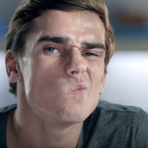 Nouvelle publicité Gillette avec Antoine Griezmann dévoilée le 12 janvier 2017.