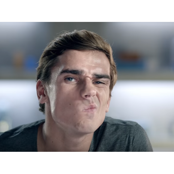Nouvelle publicité Gillette avec Antoine Griezmann dévoilée le 12 janvier 2017.