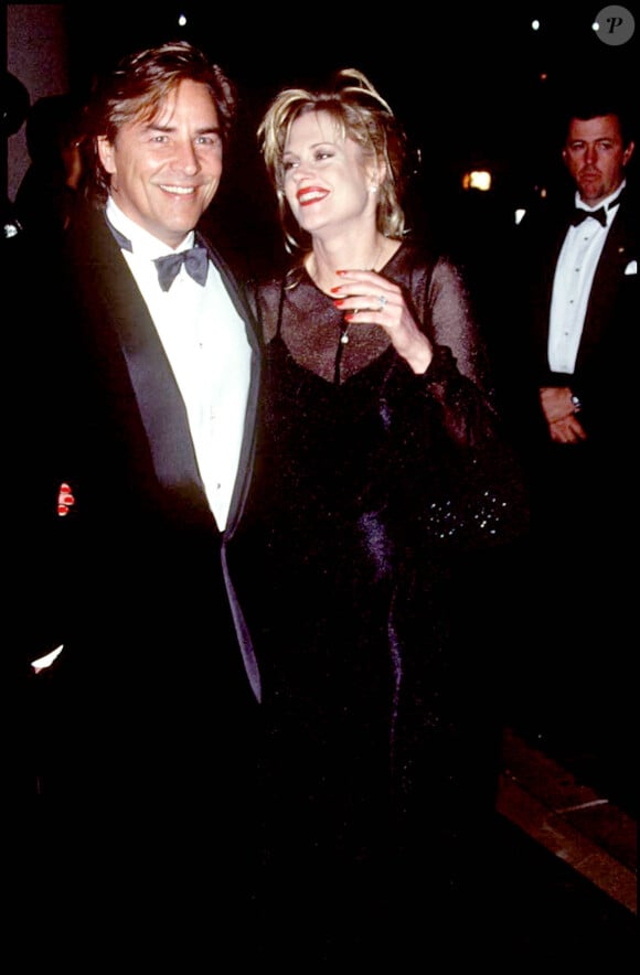 Melanie Griffith et Don Johnson - Soirée de The American Film Institute à Los Angeles en 1994