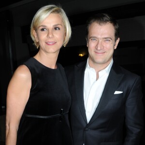 Laurence Ferrari et son mari Renaud Capuçon à la 7ème cérémonie des "Hommes de l'Année GQ" au musée d'Orsay à Paris, le 23 novembre 2016. © Rachid Bellack/Bestimage