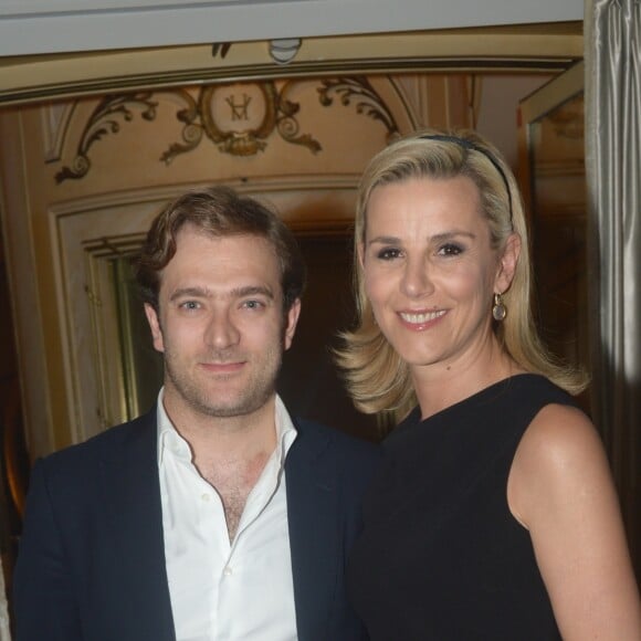 Exclusif - Laurence Ferrari et son mari Renaud Capucon - Soiree de lancement de la saison estivale du Grand Hotel du Cap-Ferrat a l'hotel Vendome a Paris, le 18 juin 2013.