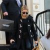 Kendall Jenner et son amie Hailey Baldwin quittent une boutique à New York le 16 janvier 2017.