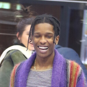 Kendall Jenner et A$AP Rocky en pleine séance de shopping à New York le 17 janvier 2017