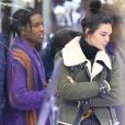 Kendall Jenner et A$AP Rocky en pleine séance de shopping à New York le 17 janvier 2017