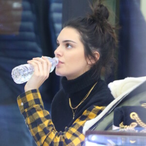 Kendall Jenner et A$AP Rocky en pleine séance de shopping à New York le 17 janvier 2017