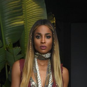 Ciara au défilé Cavalli collection prêt-à-porter Printemps/été 2017 lors de la Fashion Week, le 22 septembre 2016