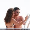 Louis Tomlinson et Danielle Campbell en vacances à Cabo San Lucas, le 14 mai 2016