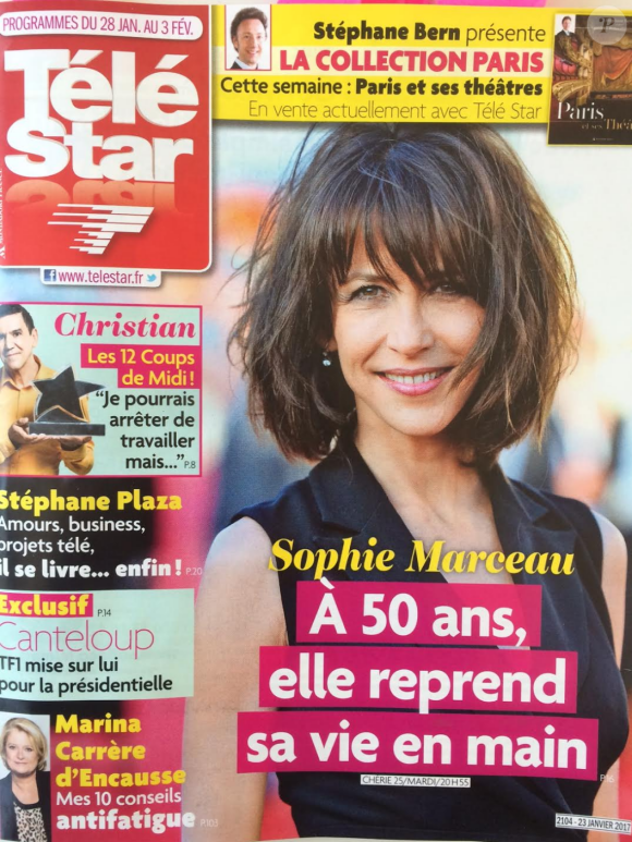 Magazine "Télé Star" en kiosques le 23 janvier 2017.