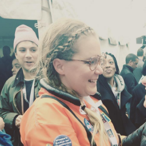 Amy Schumer et Lena Dunham de la manifestation anti-Trump à Washington le 21 janvier 2017.