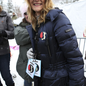 Holly Hunter - Les célébrités participent à la 'marche des femmes' contre Trump lors du Festival du Film Sundance à Park City en Utah, le 21 janvier 2017