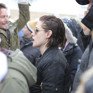 Kristen Stewart - Les célébrités participent à la 'marche des femmes' contre Trump lors du Festival du Film Sundance à Park City en Utah, le 21 janvier 2017