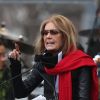 Gloria Steinem - People, activistes, écrivains et citoyens prennent la parole lors de la ‘marche des femmes' contre Trump à Washington, le 21 janvier 2017.