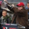 Michael Moore - People, activistes, écrivains et citoyens prennent la parole lors de la ‘marche des femmes' contre Trump à Washington, le 21 janvier 2017.