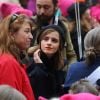 Emma Watson - People, activistes, écrivains et citoyens prennent la parole lors de la ‘marche des femmes' contre Trump à Washington, le 21 janvier 2017.